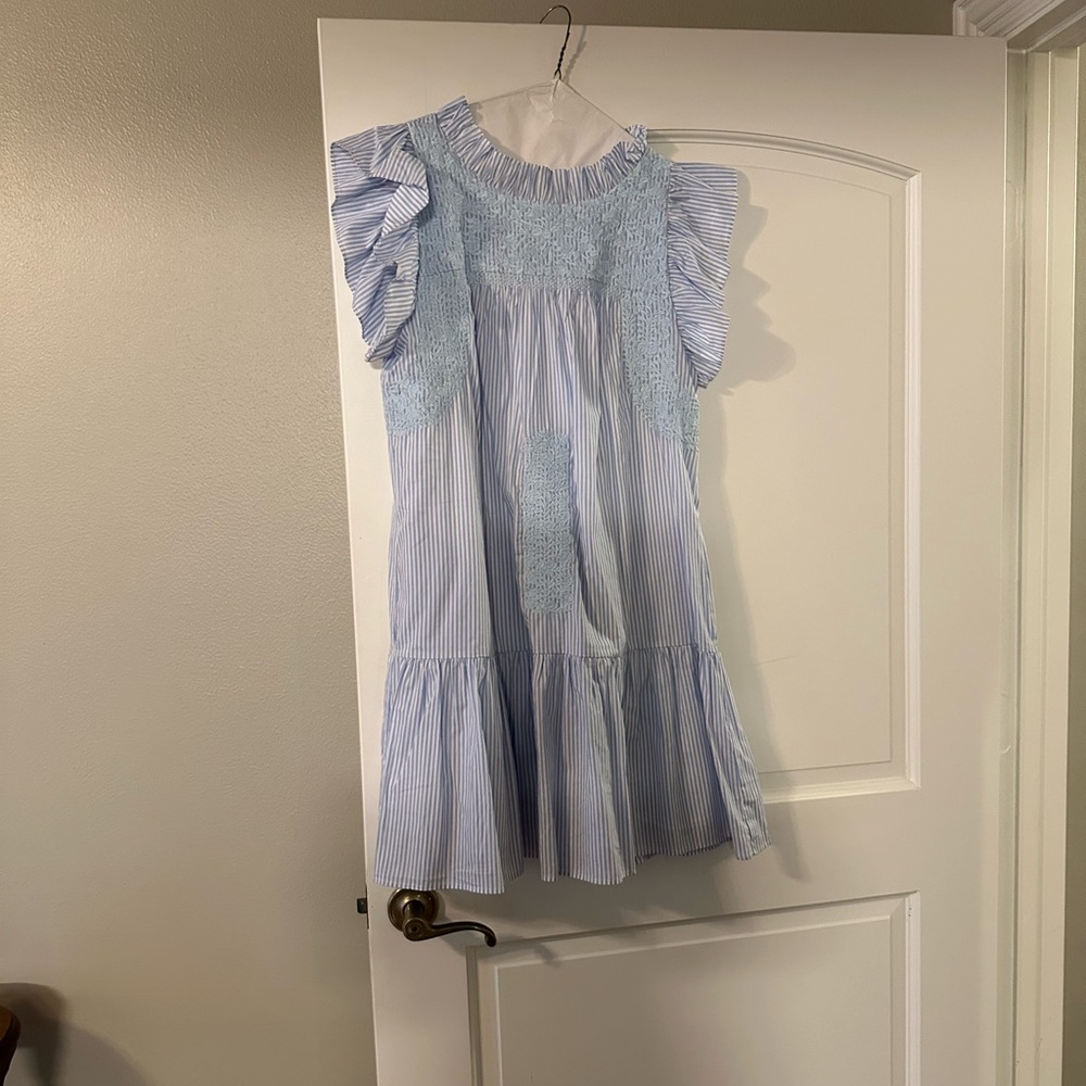 J.Marie ruffle neck dress